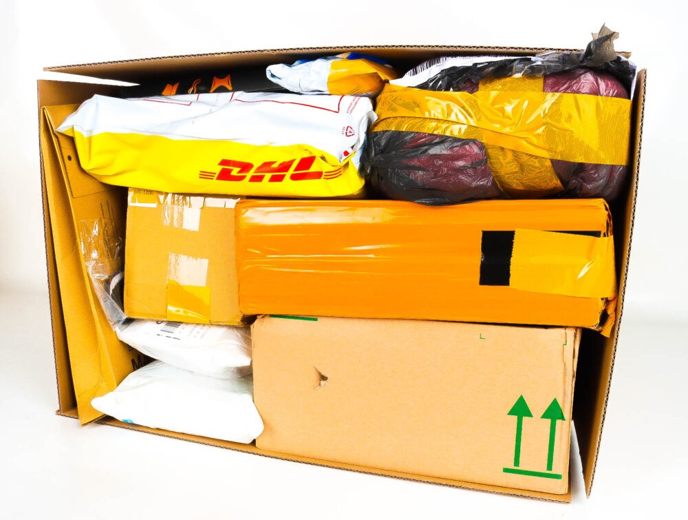 XL Mystery Box met Postpakketten