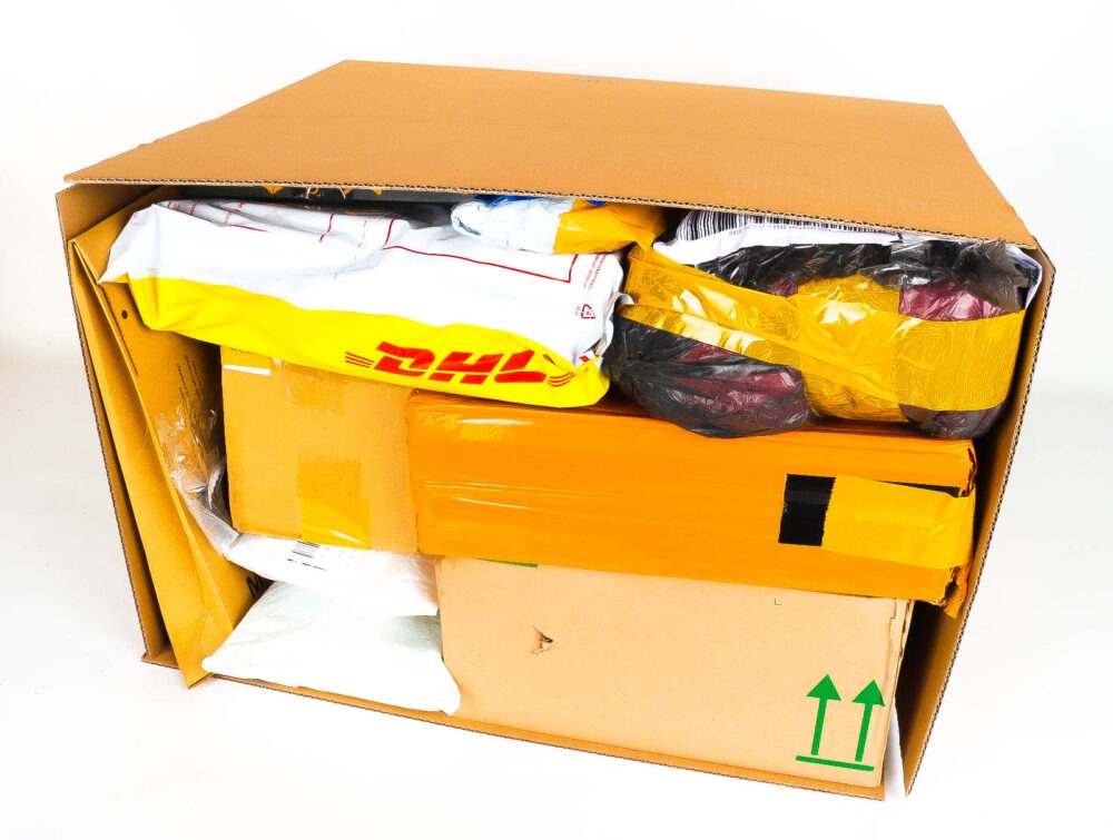 XL Mystery Box met Postpakketten
