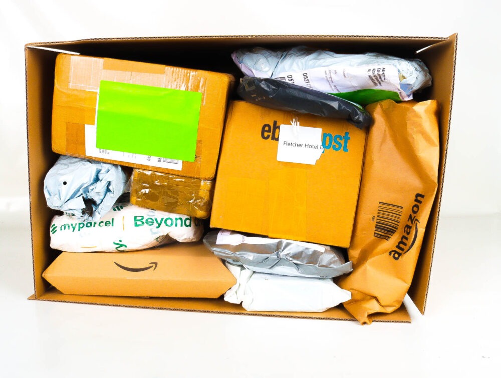 XL Mystery Box met Postpakketten