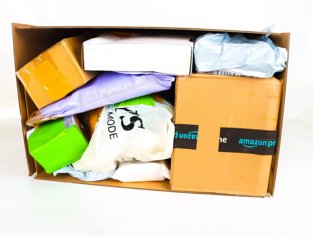 XL Mystery Box met Postpakketten