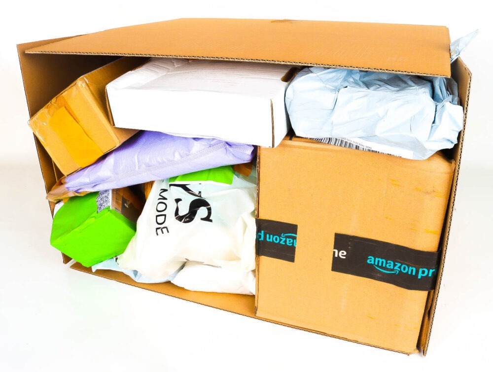 XL Mystery Box met Postpakketten
