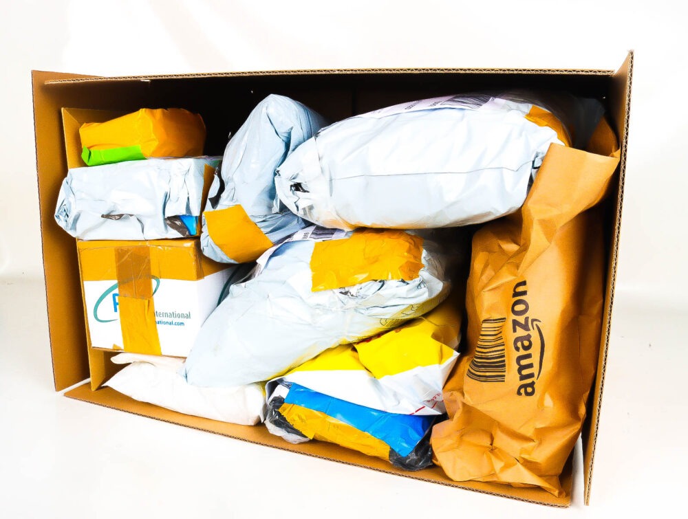 XL Mystery Box met Postpakketten