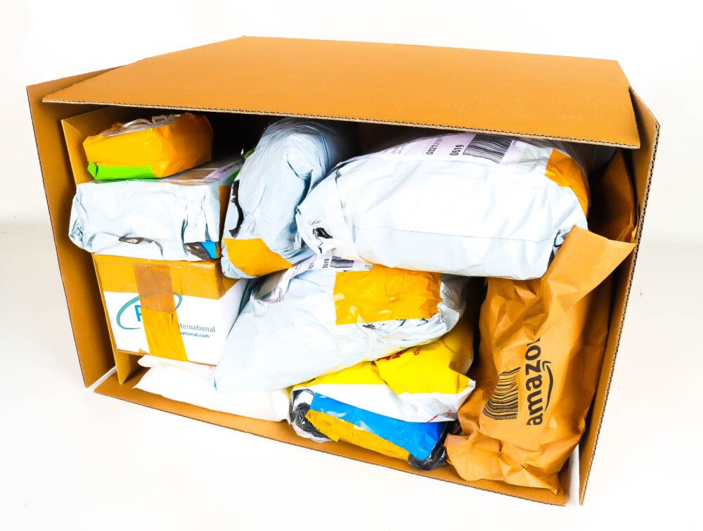 XL Mystery Box met Postpakketten