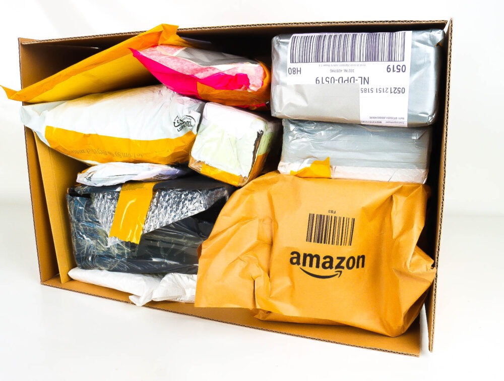 XL Mystery Box met Postpakketten
