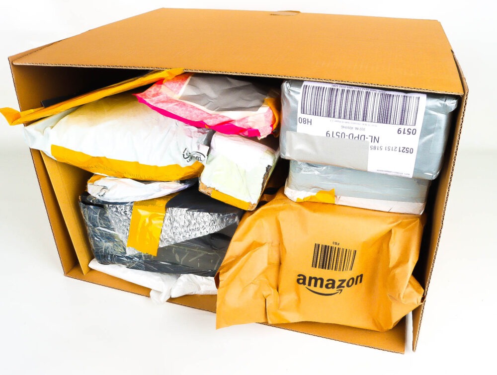 XL Mystery Box met Postpakketten