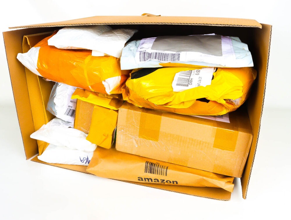 XL Mystery Box met Postpakketten