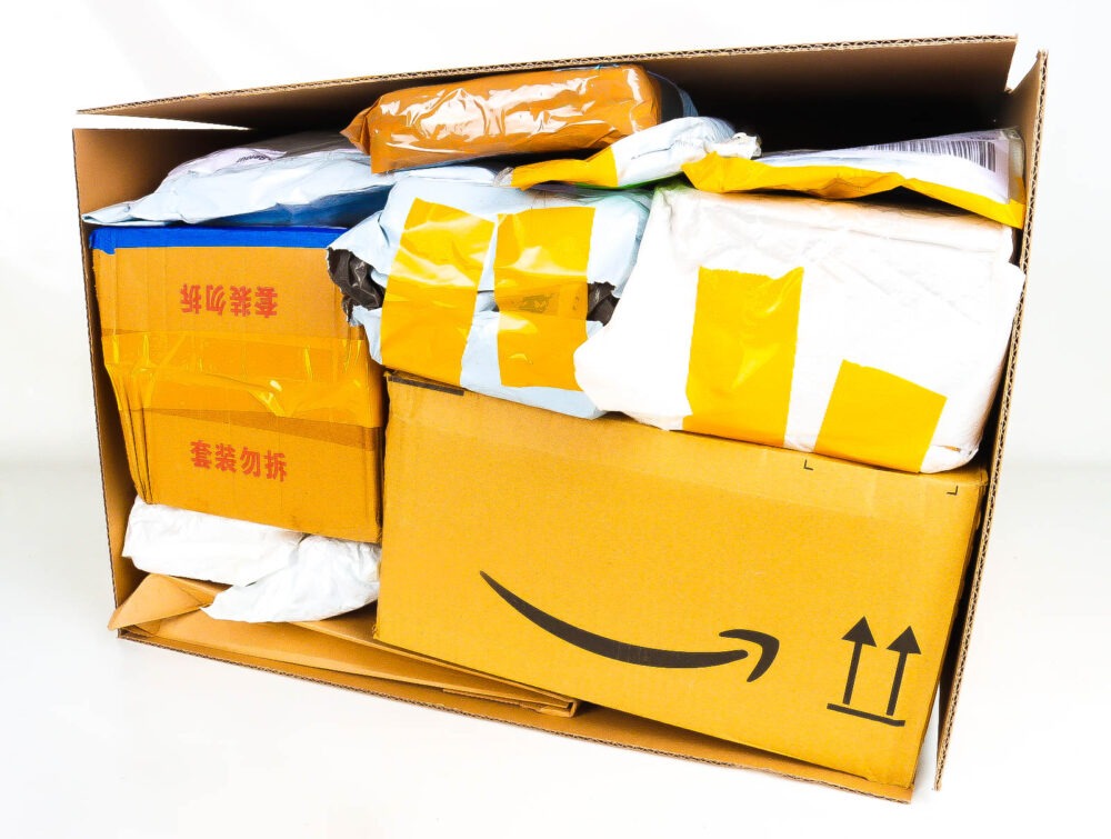 XL Mystery Box met Postpakketten