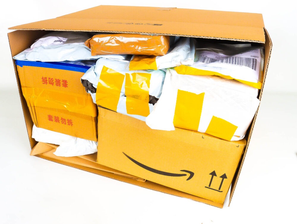 XL Mystery Box met Postpakketten