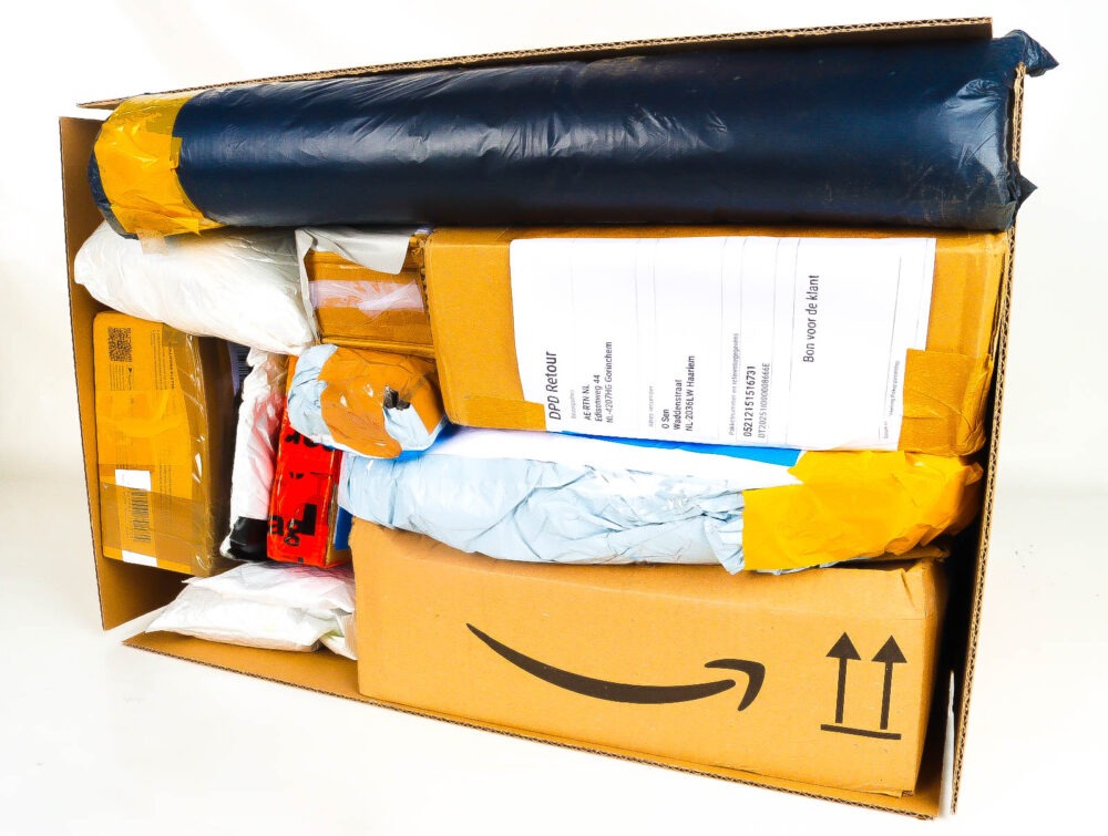 XL Mystery Box met Postpakketten