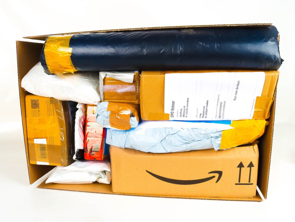 XL Mystery Box met Postpakketten