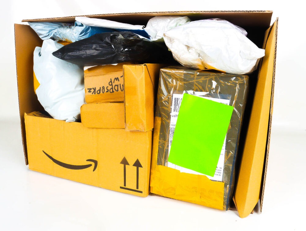 XL Mystery Box met Postpakketten