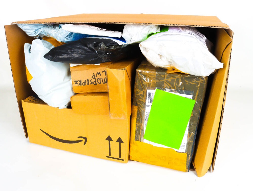 XL Mystery Box met Postpakketten