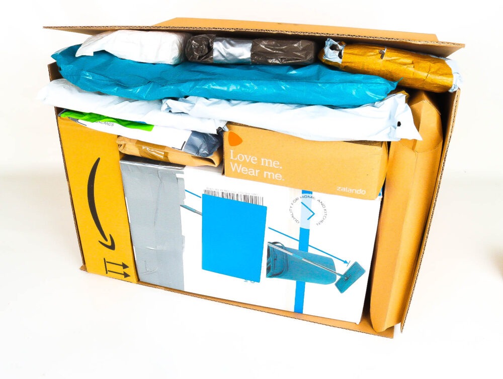 XL Mystery Box met Postpakketten