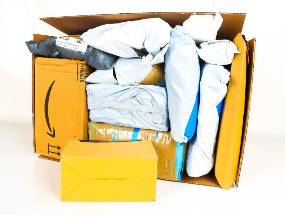 XL Mystery Box met Postpakketten