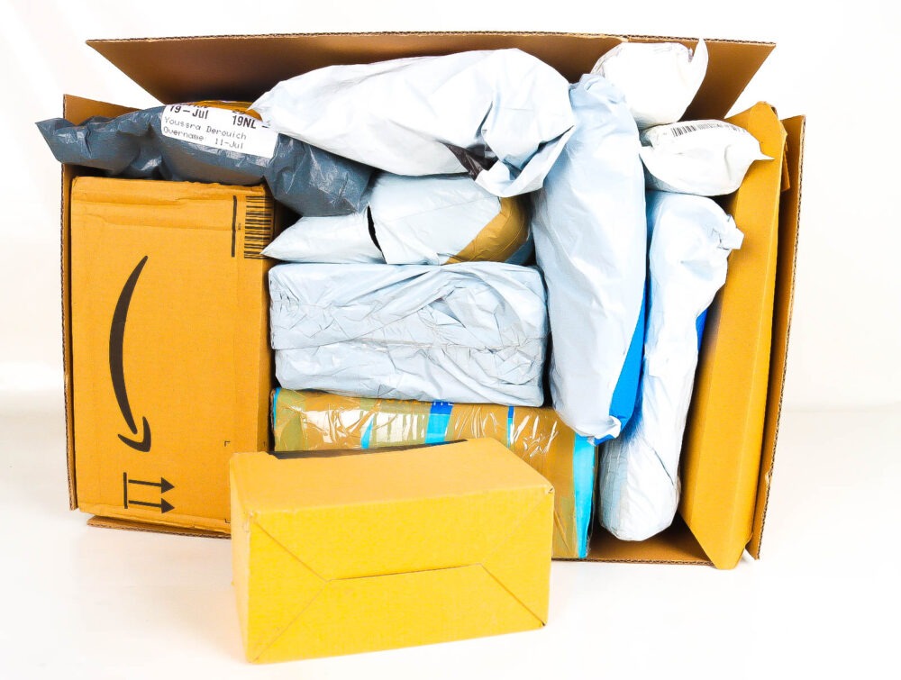 XL Mystery Box met Postpakketten
