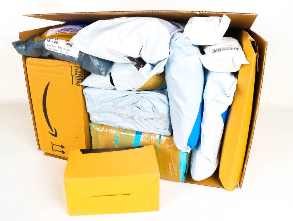 XL Mystery Box met Postpakketten