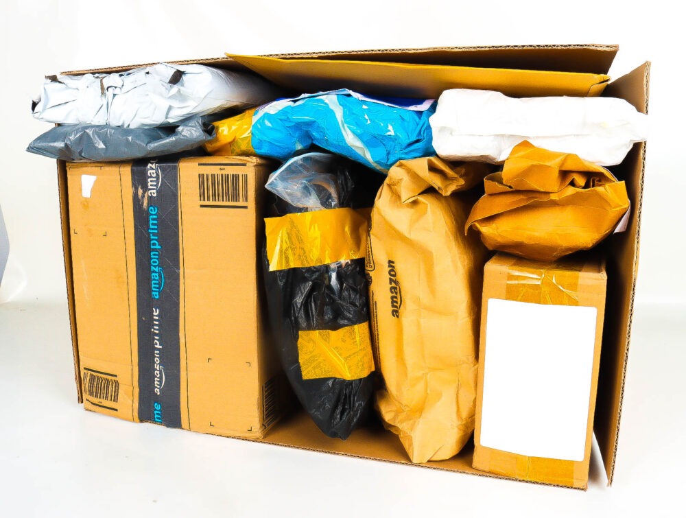 XL Mystery Box met Postpakketten