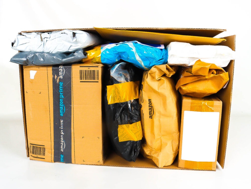 XL Mystery Box met Postpakketten