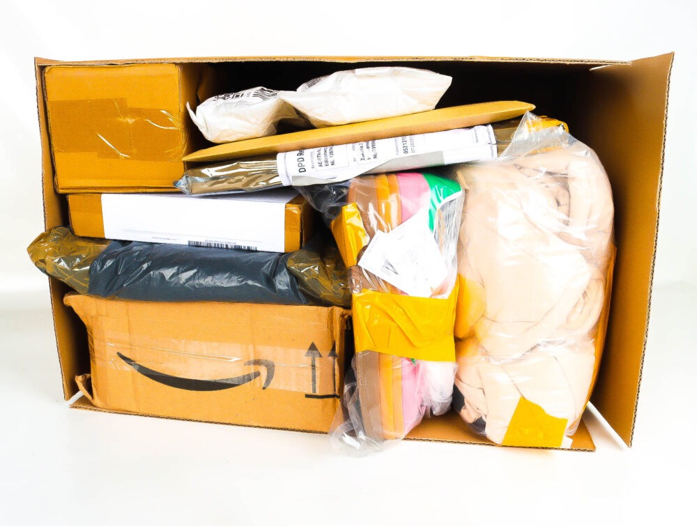 XL Mystery Box met Postpakketten