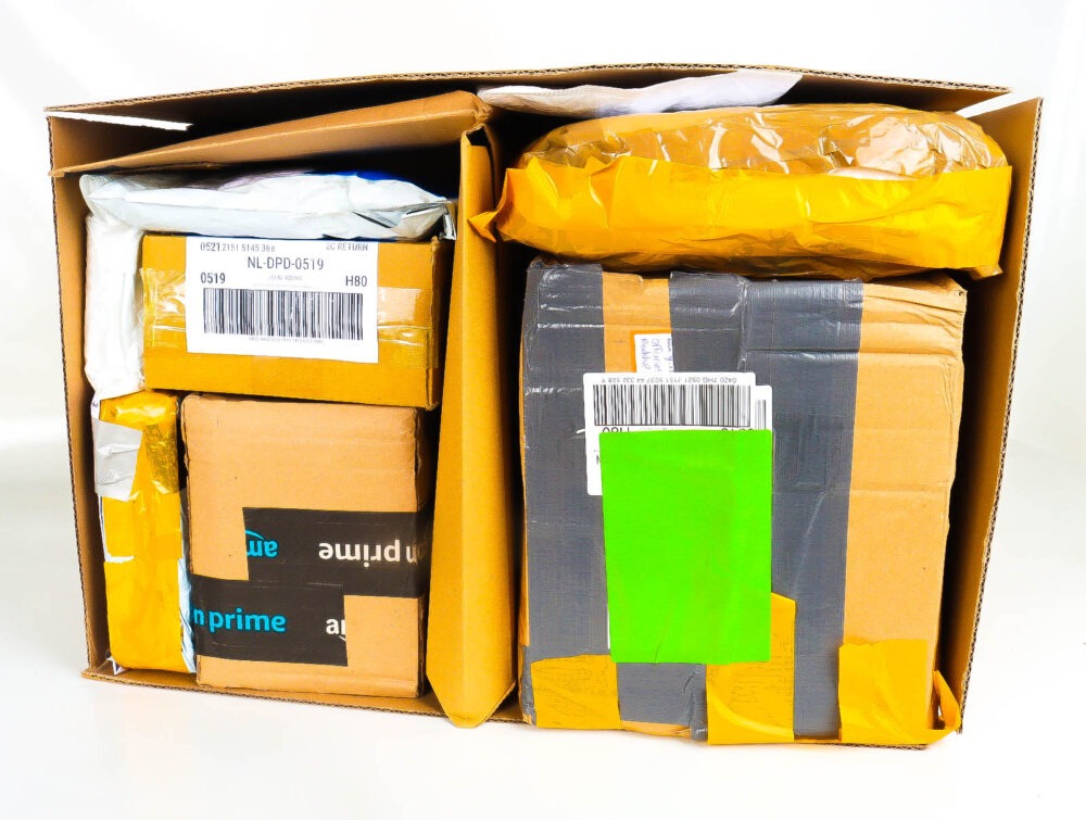XL Mystery Box met Postpakketten