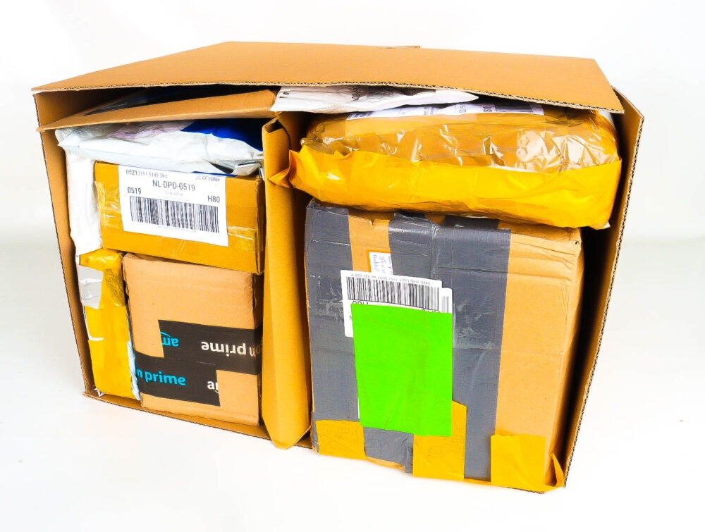 XL Mystery Box met Postpakketten