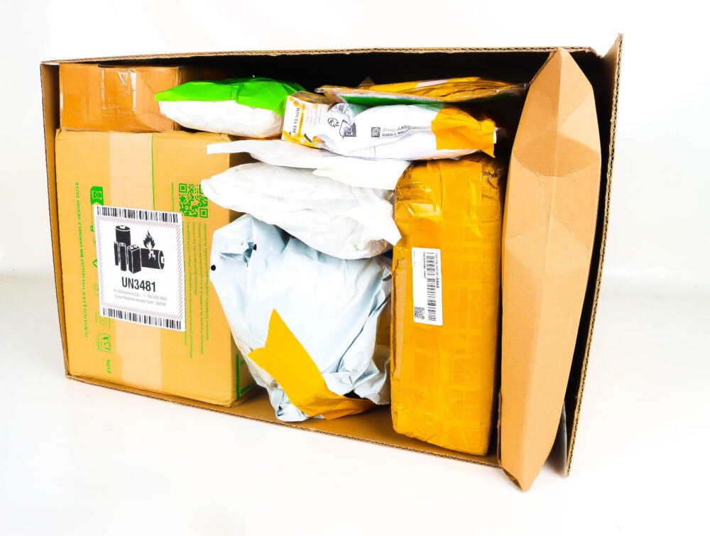 XL Mystery Box met Postpakketten