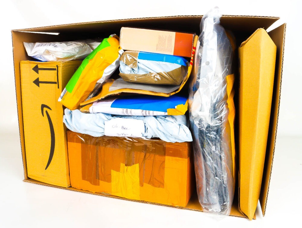 XL Mystery Box met Postpakketten