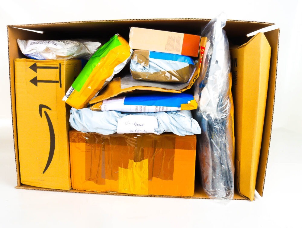 XL Mystery Box met Postpakketten