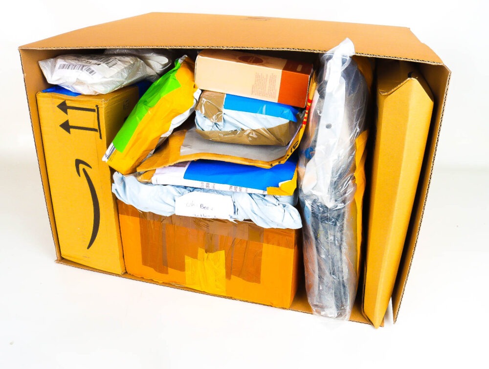 XL Mystery Box met Postpakketten