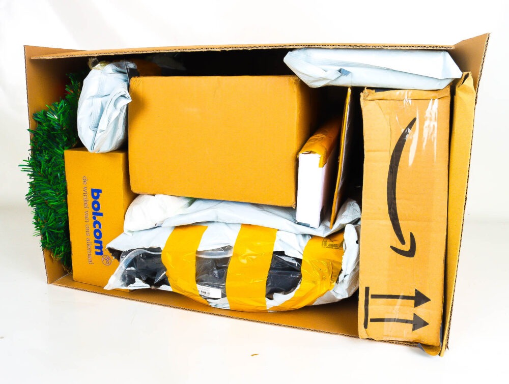 XL Mystery Box met Postpakketten