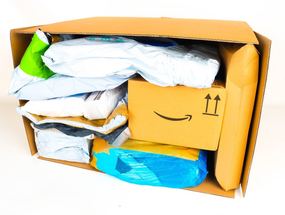 XL Mystery Box met Postpakketten