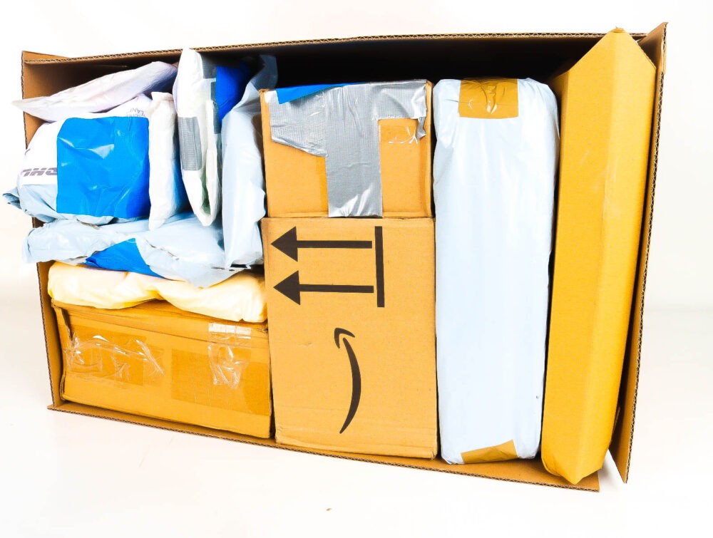 XL Mystery Box met Postpakketten