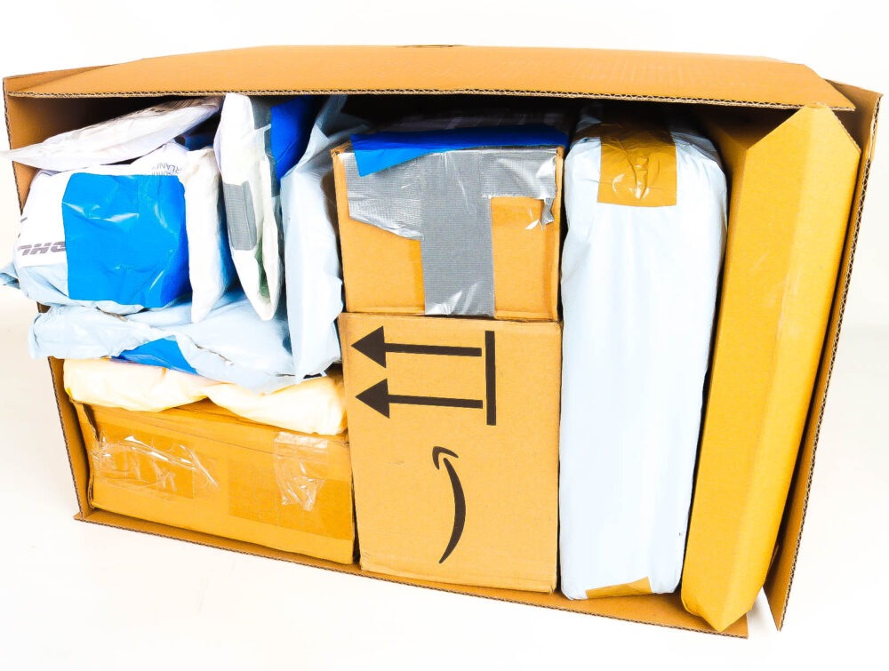 XL Mystery Box met Postpakketten
