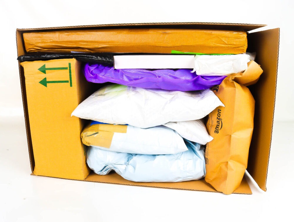 XL Mystery Box met Postpakketten