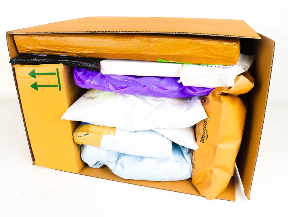 XL Mystery Box met Postpakketten