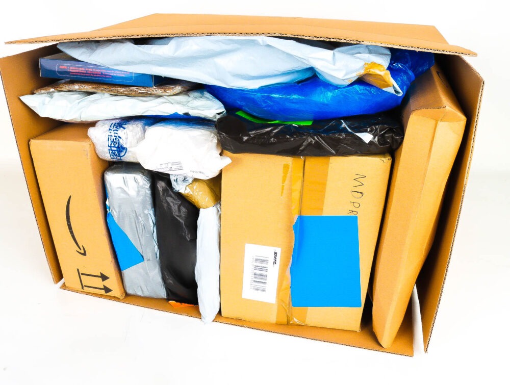 XL Mystery Box met Postpakketten
