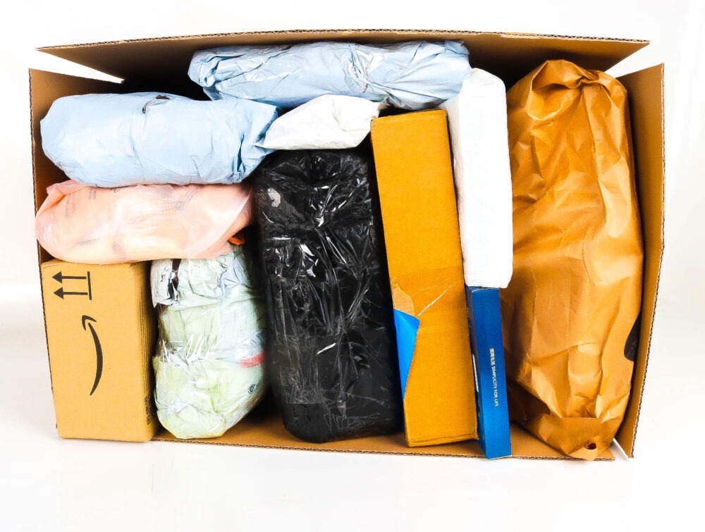 XL Mystery Box met Postpakketten