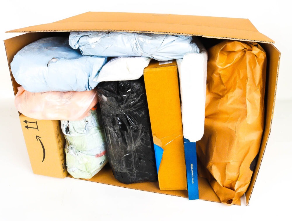 XL Mystery Box met Postpakketten