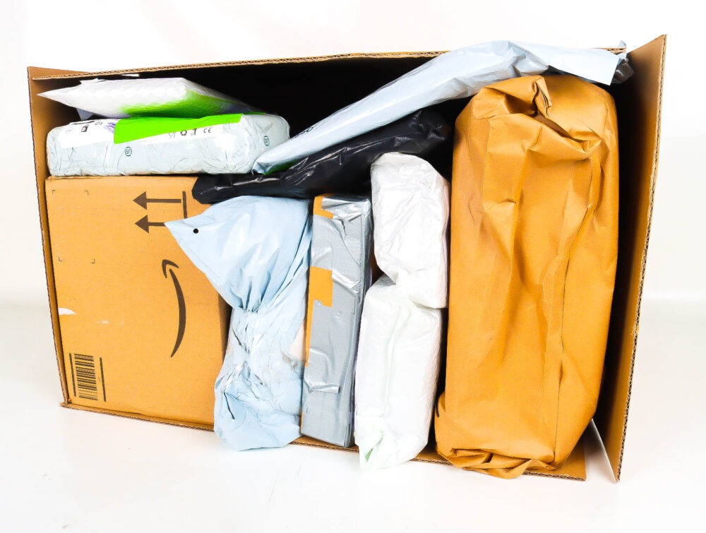 XL Mystery Box met Postpakketten
