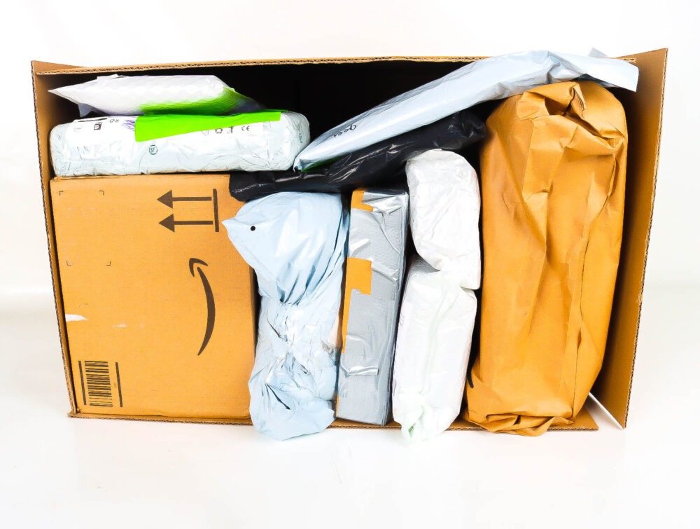 XL Mystery Box met Postpakketten