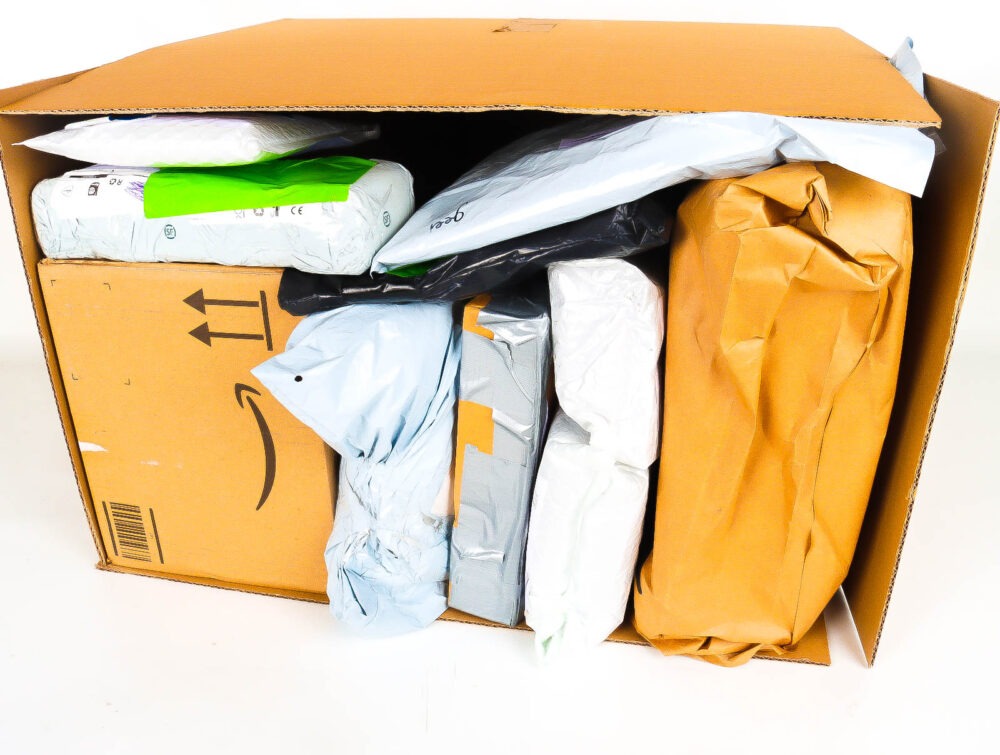 XL Mystery Box met Postpakketten