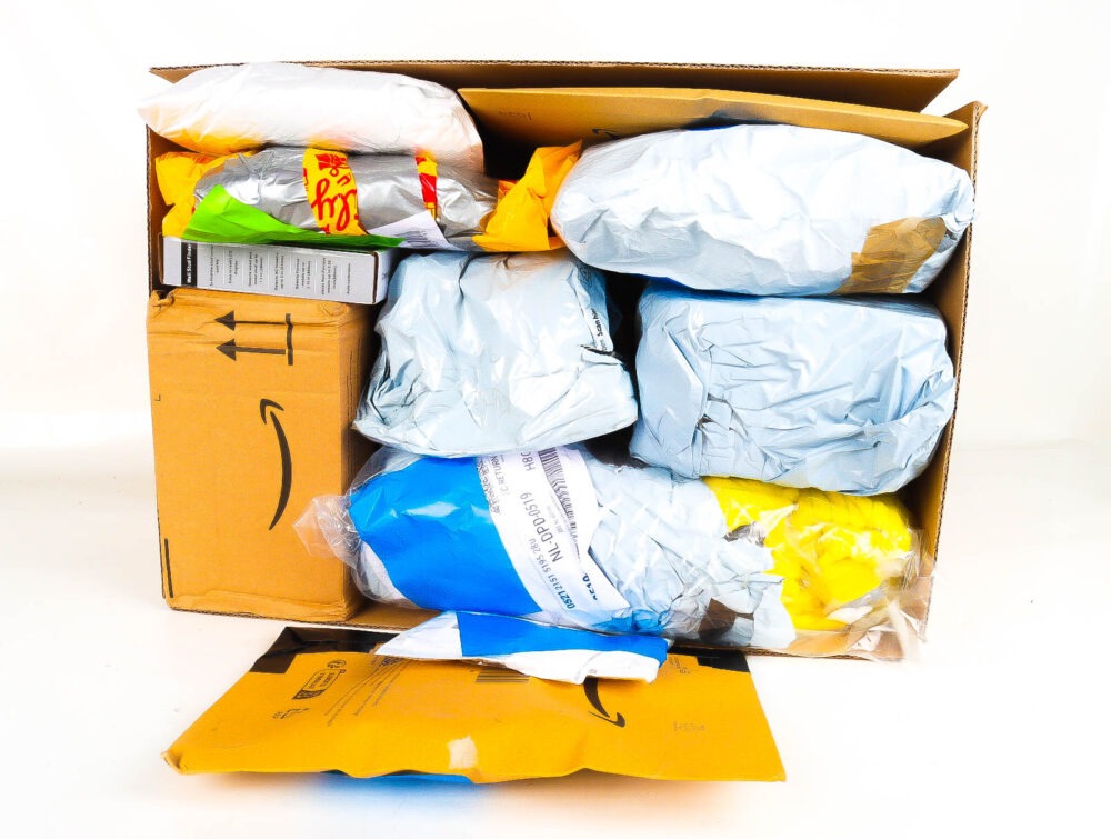 XL Mystery Box met Postpakketten