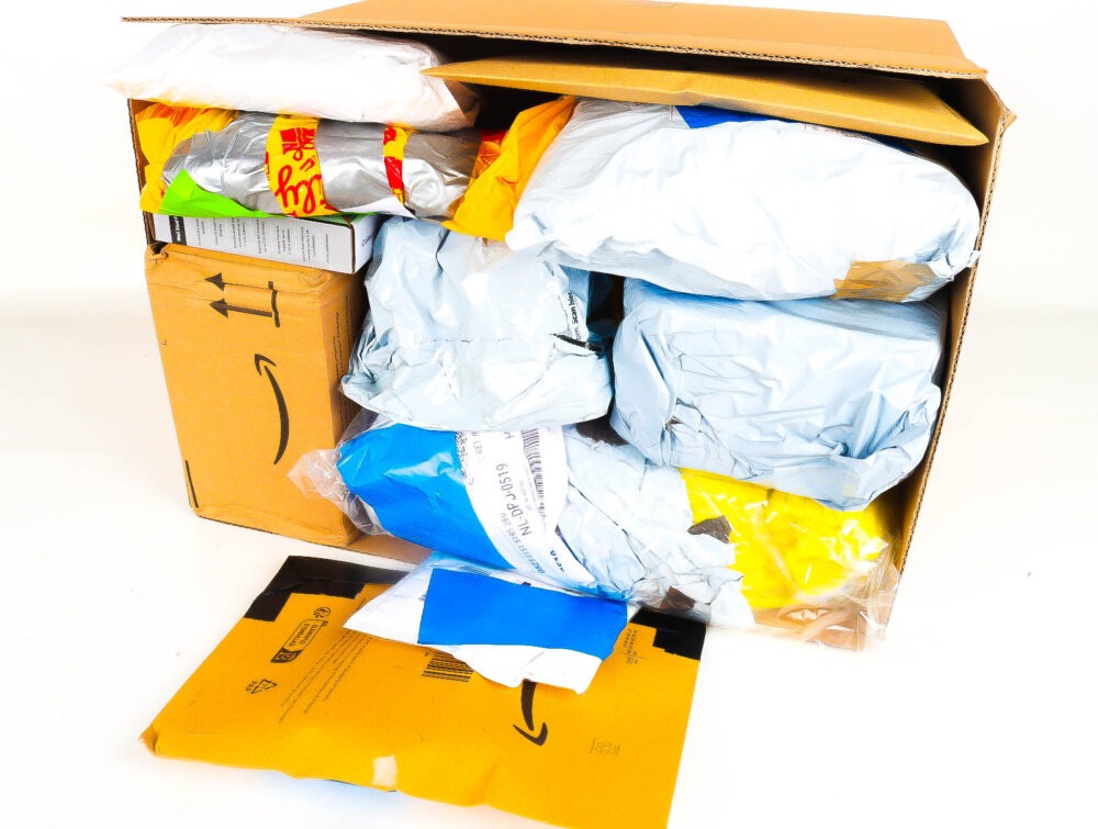 XL Mystery Box met Postpakketten