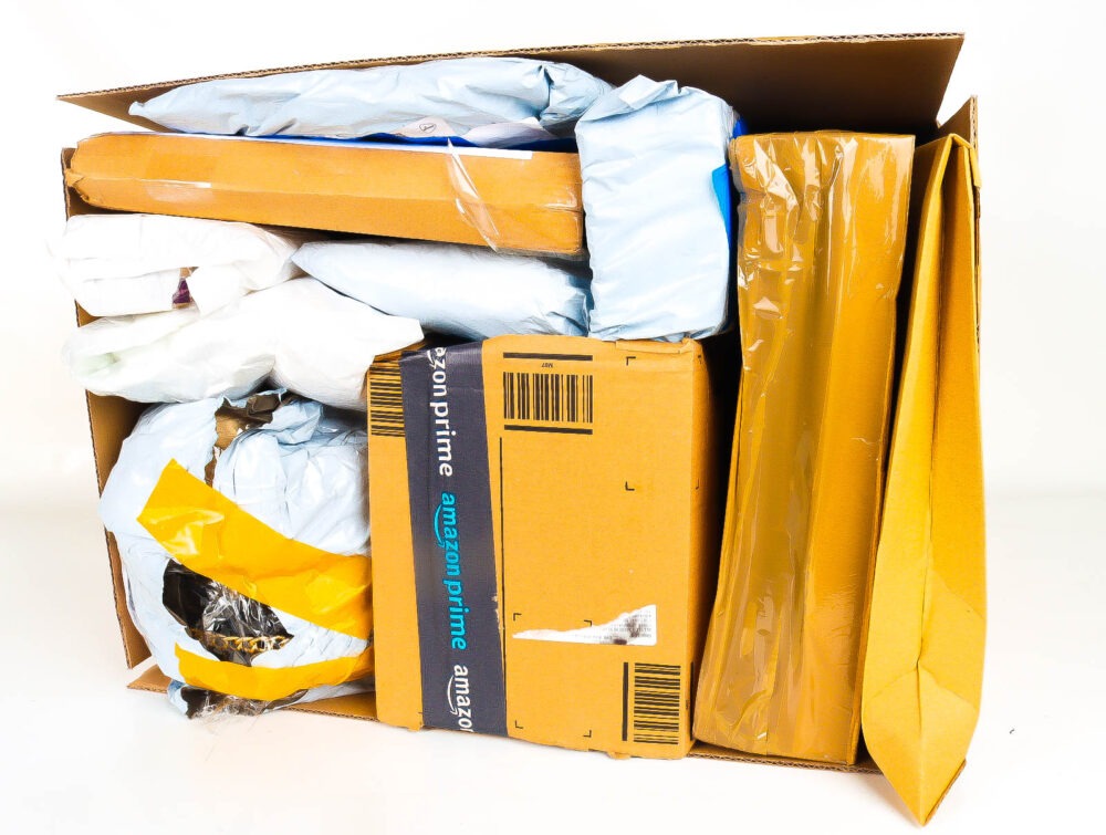 XL Mystery Box met Postpakketten