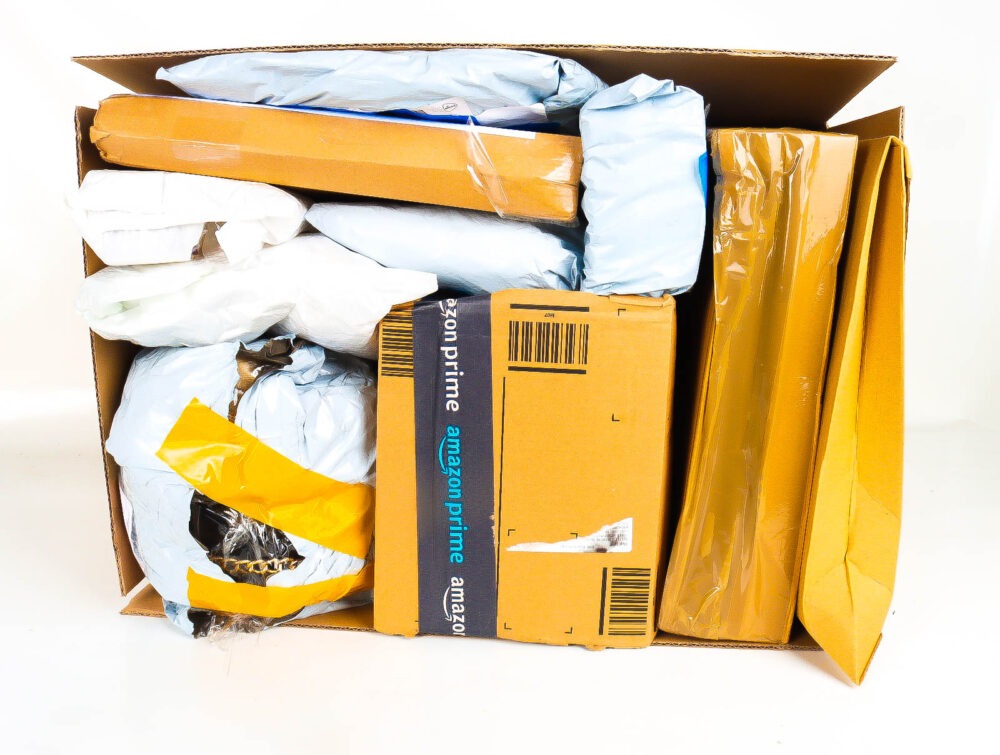 XL Mystery Box met Postpakketten