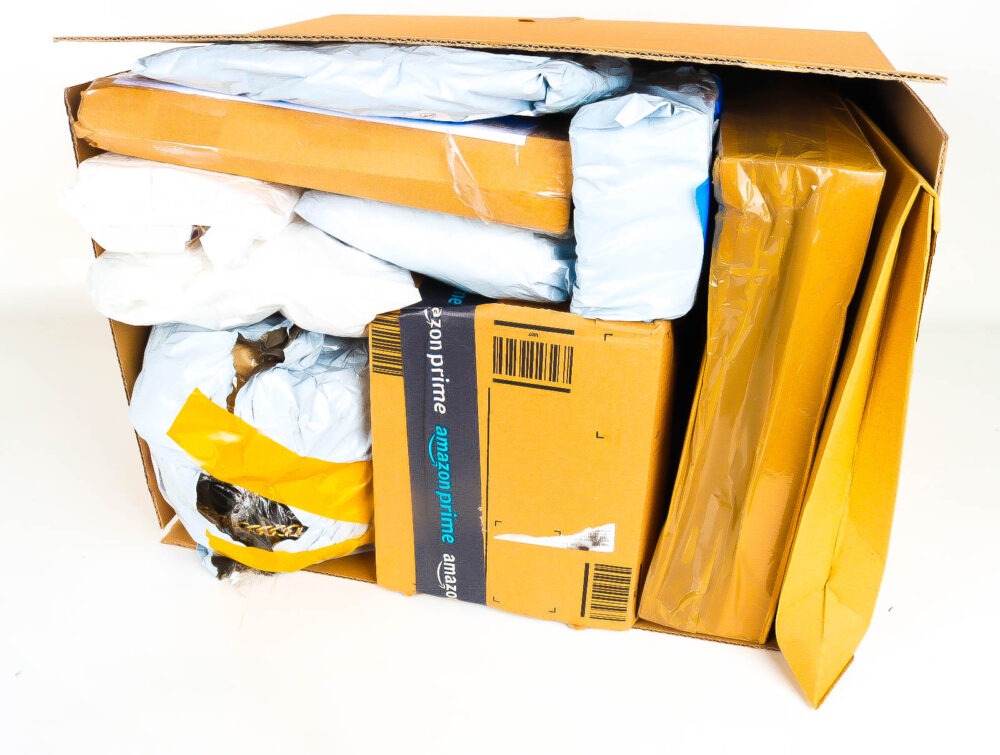 XL Mystery Box met Postpakketten