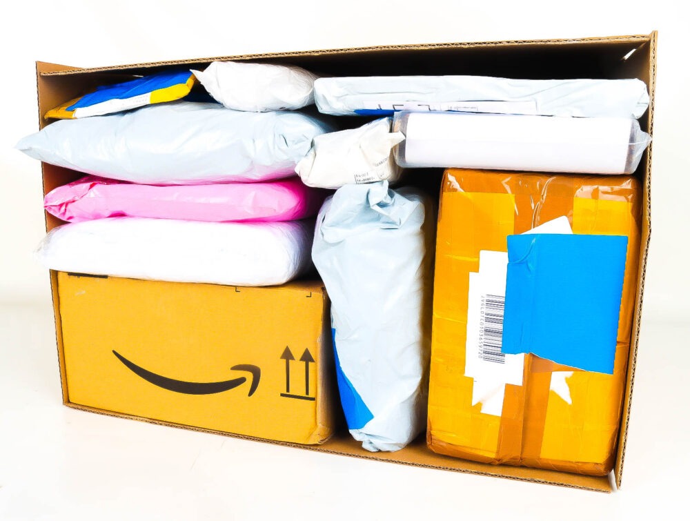 XL Mystery Box met Postpakketten
