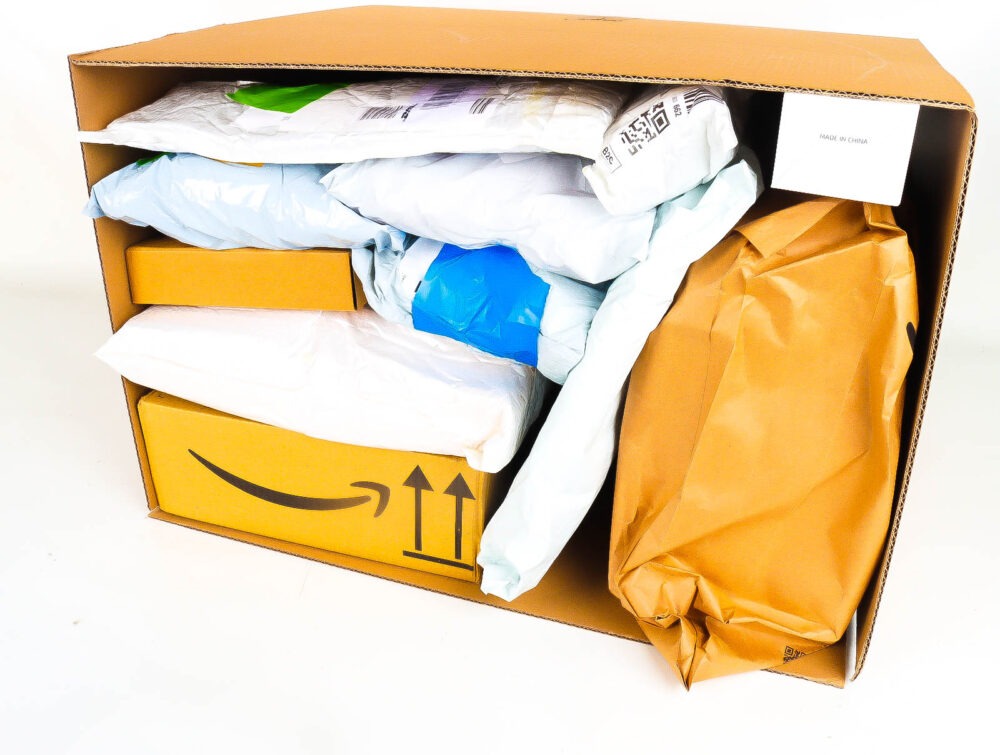 XL Mystery Box met Postpakketten