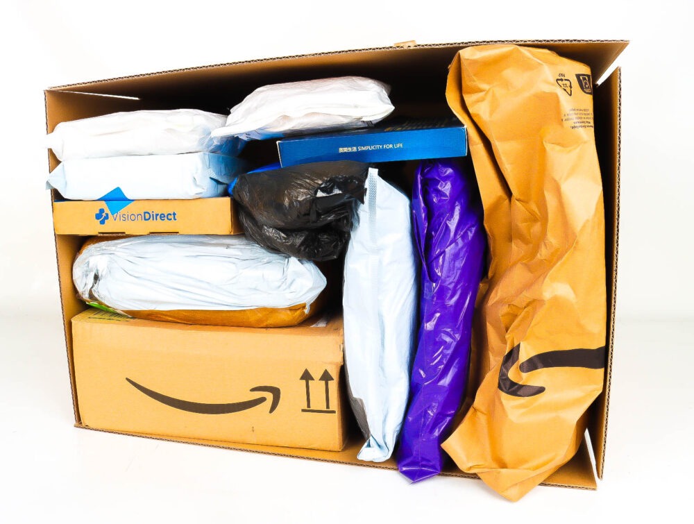 XL Mystery Box met Postpakketten