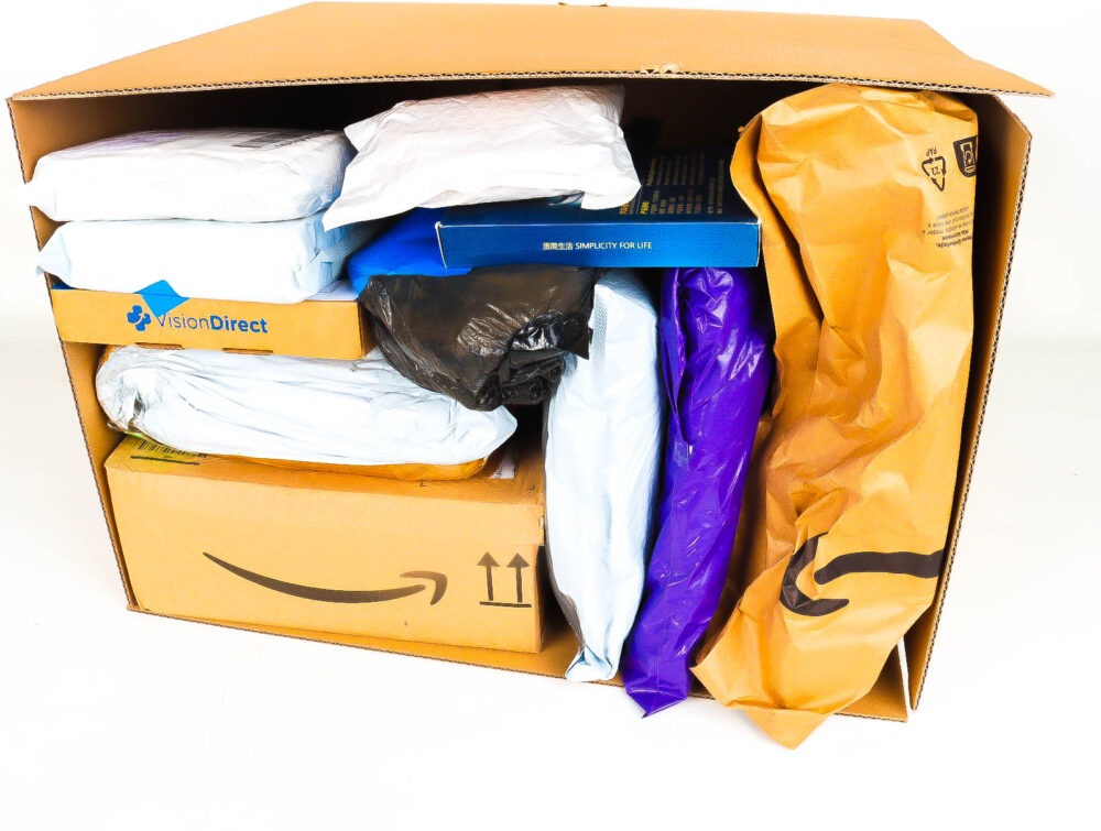 XL Mystery Box met Postpakketten